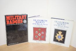 Military Badges. Two titles. Head-Dress Badges of the British Army. 1978/79, 2nd revised edition. In