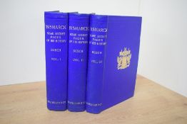 Biography. Busch, Dr. Moritz - Bismarck: Some Secret Pages of His History. London: Macmillan and Co.
