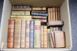 Antiquarian. A carton. Includes odd volumes. (32)