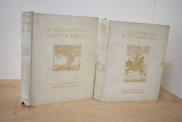 Arthur Rackham. Signed Limited Edition. A Midsummer-Night's Dream. London: Heinemann, 1908.