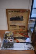 A collection of Alvis ephemera, framed advertising poster, badges, car badges sold with AA & RAC