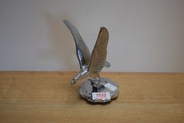 An Alvis Eagle car mascot