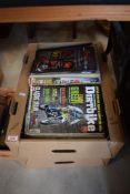 Two boxes of Dirt Bike Magazines
