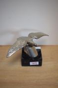A Flying Eagle car mascot