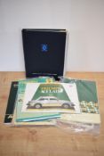 A selection of vintage Triumph Acclaim repair manuals including Hayes