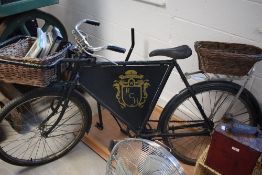 An early 19th Century Parafango RCH Butchers bike