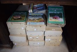 A collection of Auto Car Magazines dating from 1950 onward in 25 dated boxes sold with a box of