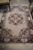 A Belgian style rug, approx. 190 x 123cm