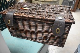 An M & S branded hamper, approx. 49 x 31 x 25cm