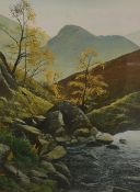 Local interest* Meg Lee (British 20th century) two local scene gouache paintings on paper 'Dungeon