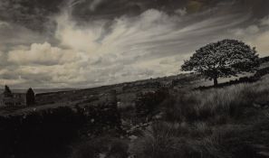 After Richard Littlewood (British Contemporary) a black and white photograph depicting Marsden