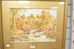 Local interest* Charles A Bool (British 19th/20th century) watercolour 'On The Leven, Nr Windermere'