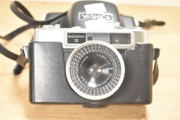 A Yashica Minster III camera, with Yashinon 45mm f2.8 lens.