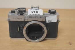 A Fujica STX-1N 35mm film camera.