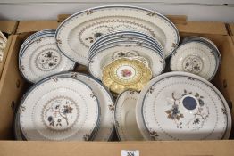 A Royal Doulton bone china 'Old Colony' pattern part dinner service etc.