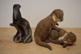 A Country Artists animal group 'Young & Adorable' model numnber 02313 sold together with another