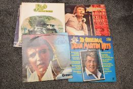 A mixed lot of approximately one hundred and thirty vinyl albums.