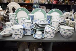A large Villeroy & Boch Switch 3 part dinner/tea service comprising fifty two pieces approximately.