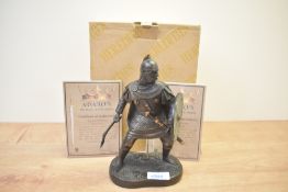 A Heredities limited edition 'Sir Galahad' figure number 1570/2000, complete with box and