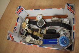 An assortment of wristwatches, including Ravel, Daniel Hechter and Rotary