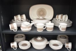 A large Noritake 'Century' pattern part dinner/tea service comprising fifty three pieces