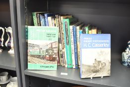 A selection of railway related volumes, of interest to train and book collectors