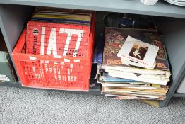 A quantity of records, to include songs from the Thames Television children's programme Rainbow,