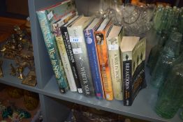 A small assortment of history novels including titles 'Breakdown' by Taylor Downing and 'The Zulu