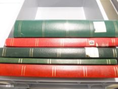 GREAT BRITAIN COLLECTION IN 5 VOLUMES INCLUDING 1D BLACK, MODERN MNH ETC 5 stockbooks in varying
