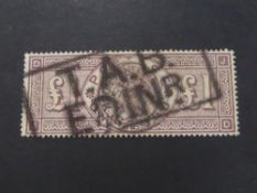 GB 1884 £1 BROWN-LILAC (IMPERIAL CRN WMK) GOOD USED Well centred and good colour £1 Brown lilac,
