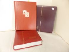 GREAT BRITAIN, QUEEN VICTORIA ONWARDS COLLECTIONS IN 3 VOLUMES Three stockbooks with useful GB