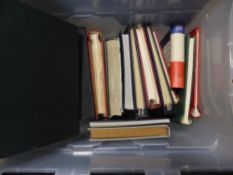 GREAT BRITAIN 14 GB COLLECTIONS IN LARGE TUB , ALL ERAS SEEN Large tub with 14 GB collections,