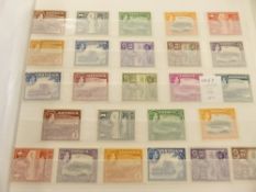 BRITISH COMMONWEALTH QEII 1950's ONWARDS RANGE OF SETS AND ISSUES - MINT 64 page stockbook (apx 1/