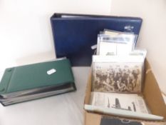 POSTCARDS COLLECTION IN ALBUMS AND LOOSE TOPOGRAPHICAL, SUBJECT ETC Couple of albums with ranges