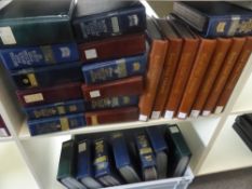 GREAT BRITAIN PHQ CARDS IN 24 VOLUMES, SUBSTANTIAL COLLECTION USED AND UNUSED Various albums of