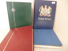 GREAT BRITAIN 1982-2008 COMPLETE RUN OF MNH SETS + GUTTER PAIR SETS IN 4 STOCKBOOKS Fine GB