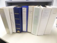 WORLDWIDE 8 COLLECTIONS, INCLUDING CHINA, AUSTRALIA, GB ETC ALL ERAS MINT AND USED 8 Binders with