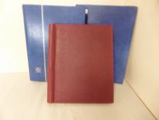 GREAT BRITAIN, 3 VOLUME COLLECTION ALL ERAS SEEN MINT AND USED Three volume collection of GB