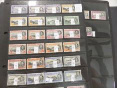 ASCENSION GVI 1938-53 DEFINITIVES FULL SET WITH PERFORATION VARIATIONS Fine GVI Ascension study