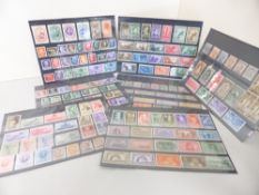 ITALY, EARLY TO MID PERIOD COLLECTION ON A5 STOCKCARDS ALL MINT 6 A5 size stockcards with fine