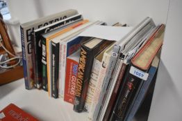 A selection of guitar related books