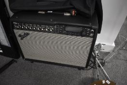 A Fender Cyber Twin Amplifier The Cyber-Twin is a warehouse filled with the Holy Grail of