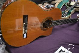 An Aria electro classical guitar, model AK-35CE