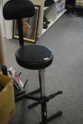 A musicians stool, by Stage Sound