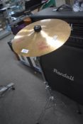 A Paiste 2002 Cymbal, splash, 12 inch, with stand