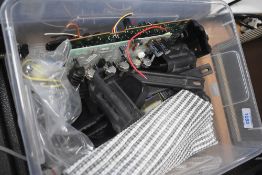 A selection of amplifier parts