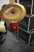 A Paiste Cymbal, 20 inch china type (no longer made), with stand