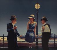 After Jack Vettriano (Scottish 1951 - 2025) limited edition silkscreen 'Game of Life' a mid-
