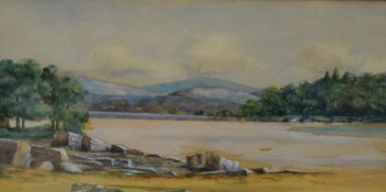 *Local Interest* A pair of 20th century watercolours, artist unknown, both of the Lake District