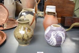 A Rosenthal porcelain Studio-Linie cylindrical vase, designed by Bjorn Wiinblad, 16.5cm sold